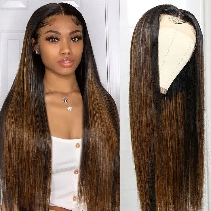 Middle Part Lace Front Wig 